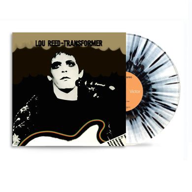 LOU REED - TRANSFORMER VINYL (SUPER LTD. 'NAD' BLACK WHITE SPLATTER)