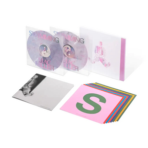 MAC MILLER - SWIMMING VINYL (SUPER LTD. 5TH ANNIVERSARY 'RSD STORES' ED. CLEAR, BLUE & PINK MARBLED 2LP TRI-FOLD W/ LYRIC CARDS + POSTER)