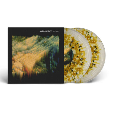 MARIBOU STATE - PORTRAITS VINYL (SUPER LTD. 'RSD BF' 10TH ANN. ED. CLEAR W/ YELLOW & BLACK SPLATTER 2LP)