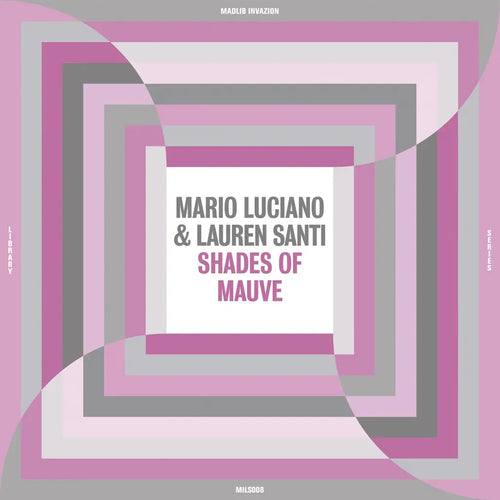 MARIO LUCIANO & LAUREN SANTI - SHADES OF MAUVE VINYL (LTD. ED. LP)