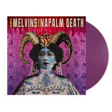 MELVINS WITH NAPALM DEATH - SAVAGE IMPERIAL DEATH MARCH VINYL (LTD. INDIES ED. ORCHID)