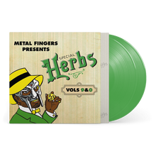 MF DOOM - METAL FINGERS PRESENTS: SPECIAL HERBS VOL. 9 & 0 VINYL RE-ISSUE (LTD. INDIES ED. EVERGREEN 2LP)