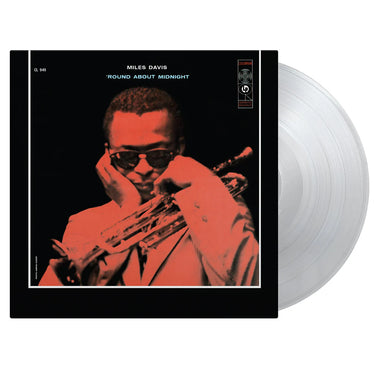 MILES DAVIS - 'ROUND ABOUT MIDNIGHT VINYL RE-ISSUE (LTD. NUMBERED ED. & CRYSTAL CLEAR)