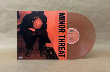 MINOR THREAT - MINOR THREAT VINYL RE-ISSUE (LTD. ED. CRYSTAL RED METHOD TRANSPARENT W/ FLUORESCENT ORANGE SLEEVE)