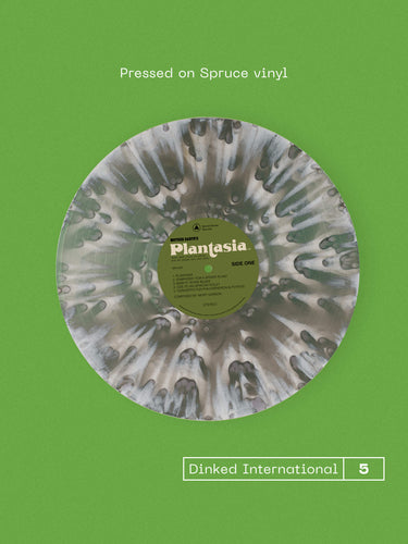 MORT GARSON - MOTHER EARTH’S PLANTASIA VINYL (SUPER LTD. 'DINKED' 50TH ANN. ED. 'SPRUCE' LP W/ PLANT JOURNAL + LINER NOTES & SEEDCARD DOWNLOAD)