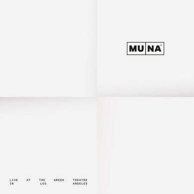MUNA - LIVE AT THE GREEK THEATRE IN LOS ANGELES VINYL (LTD. ED. METALLIC SILVER 2LP)