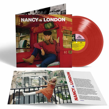 NANCY SINATRA - NANCY IN LONDON VINYL RE-ISSUE (LTD. ED. SUMMER WINE RED LP GATEFOLD W/ BOOKLET)