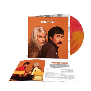 NANCY SINATRA AND LEE HAZLEWOOD - NANCY & LEE VINYL (LTD. GOLD FOIL NUMBERED ED. PSYCHEDELIC SANDS ORANGE & RED GATEFOLD W/ BOOKLET)