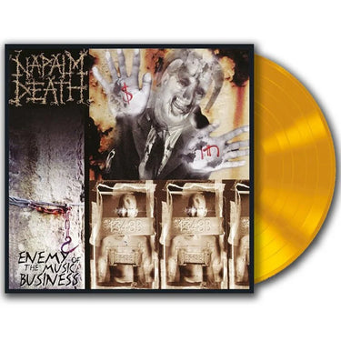 NAPALM DEATH - ENEMY OF THE MUSIC BUSINESS VINYL RE-ISSUE (LTD. ED. YELLOW)