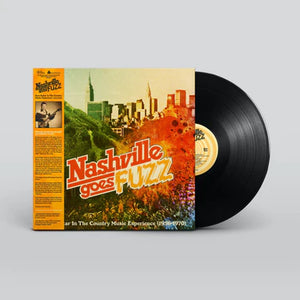 NASHVILLE GOES FUZZ (VARIOUS ARTISTS) VINYL (SUPER LTD. ED. 'RSD' NEON ORANGE / MIDNIGHT MAYHEM)