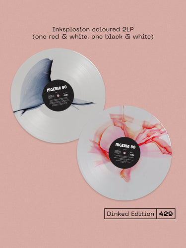 NIGERIA 80 (VARIOUS) VINYL (SUPER LTD. 'DINKED' ED. 'INKSPLOSION' 2LP GATEFOLD + POSTER)