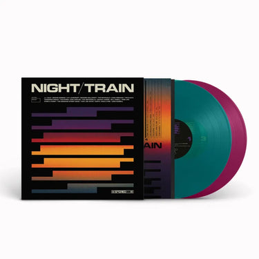 NIGHT TRAIN: TRANSCONTINENTAL LANDSCAPES 1968-2019 VINYL (LTD. ED. PETROL & MAGENTA 2LP)