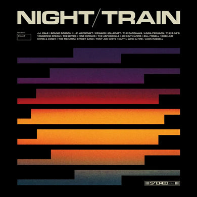 NIGHT TRAIN: TRANSCONTINENTAL LANDSCAPES 1968-2019 VINYL (LTD. ED. PETROL & MAGENTA 2LP)