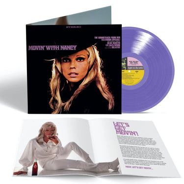 NANCY SINATRA - MOVIN’ WITH NANCY VINYL RE-ISSUE (LTD. ED. 'SOME VELVET MORNING' PURPLE GATEFOLD + BOOKLET)