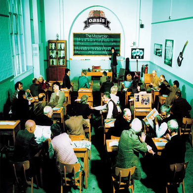 OASIS - THE MASTERPLAN VINYL (LTD. 25TH ANNIVERSARY REMASTERED ED. SILVER 2LP GATEFOLD)