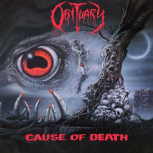 OBITUARY - CAUSE OF DEATH VINYL RE-ISSUE (LTD. REMASTERED ED. GRAY/BLACK SPLATTER)