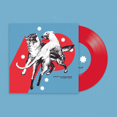 OTHER HALF / NEGATIVE MEASURES  - SPLIT VINYL (LTD. ED. RED 7")