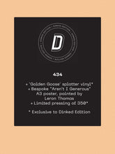 PAN AMSTERDAM - PANARAMA VINYL (SUPER LTD. 'DINKED' ED. 'GOLDEN GOOSE' SPLATTER LP W/ BESPOKE POSTER )