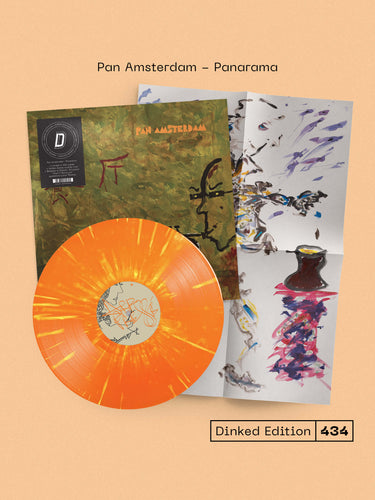 PAN AMSTERDAM - PANARAMA VINYL (SUPER LTD. 'DINKED' ED. 'GOLDEN GOOSE' SPLATTER LP W/ BESPOKE POSTER)