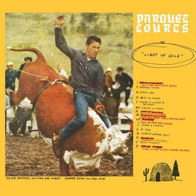 PARQUET COURTS - LIGHT UP GOLD VINYL RE-ISSUE (LP)