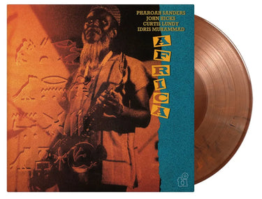 PHAROAH SANDERS - AFRICA VINYL RE-ISSUE (SUPER LTD. NUMBERED ED. 180G MARBLED ORANGE & BLACK 2LP)