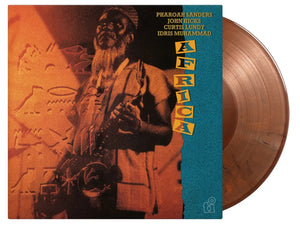 PHAROAH SANDERS - AFRICA VINYL RE-ISSUE (SUPER LTD. NUMBERED ED. 180G MARBLED ORANGE & BLACK 2LP)