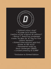 PIXIES - BOSSANOVA VINYL (SUPER LTD. ED. 'DINKED INT.' OXBLOOD LP W/ OBI STRIP + BONUS 7” FT. UNRELEASED TRACKS & LYRIC BOOKLET)