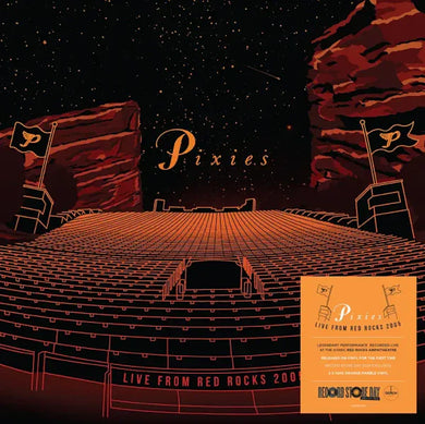 PIXIES - LIVE FROM RED ROCKS 2005 VINYL (SUPER LTD. ED. 'RSD' ORANGE MARBLE 2LP)