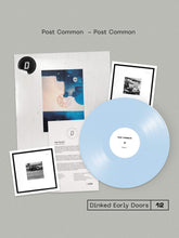 POST COMMON - POST COMMON VINYL (SUPER LTD. 'DINKED' ED. ‘ICE PLUME' BLUE LP W/ *SIGNED* NUMBERED & DEBOSSED INSERT + ARTCARDS)