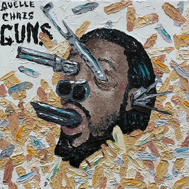 QUELLE CHRIS - GUNS VINYL RE-ISSUE (LTD. ED. GOLD SPLATTER W/ ALT. ARTWORK)
