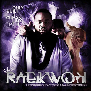 RAEKWON - ONLY BUILT 4 CUBAN LINX... PT. II VINYL RE-ISSUE (LTD. ED. PURPLE & YELLOW W/ BLACK SPLATTER + OBI-STRIP)
