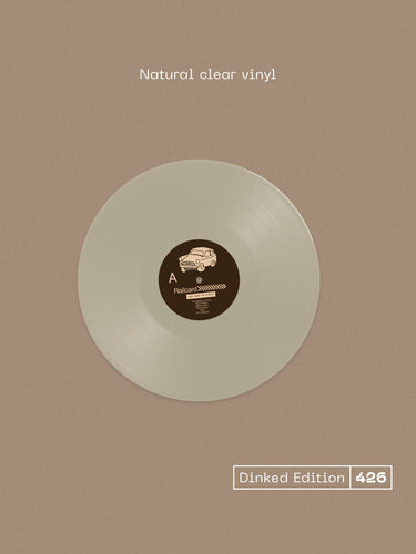 RAILCARD - TWO STEPS AT A TIME VINYL (SUPER LTD. 'DINKED' ED. NATURAL CLEAR LP + BONUS 7" & POSTER)