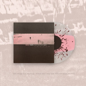 RAINER MARIA - LOOK NOW LOOK AGAIN VINYL (LTD. 25TH ANN. ED. PINK STRIPE W/ BROWN SPLATTER)
