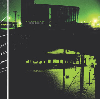 RED ANIMAL WAR - BLACK PHANTOM CRUSADES VINYL RE-ISSUE (SUPER LTD. ED. CLEAR GREEN W/ BLUE MARBLE)