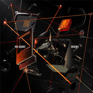 RISE AGAINST - RICOCHET VINYL (LTD. ED. NEON ORANGE W/ EXC. BADGE + POSTER)