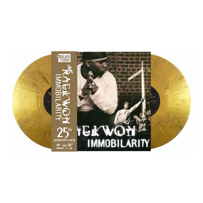 RAEKWON - IMMOBILARITY VINYL (SUPER LTD. 25TH ANN. 'RSD BLACK FRIDAY' ED. GOLD 2LP W/ OBI-STRIP)