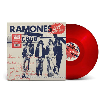 RAMONES - LIVE & CBGB'S VINYL (SUPER LTD. 'RSD BF' ED. RED)