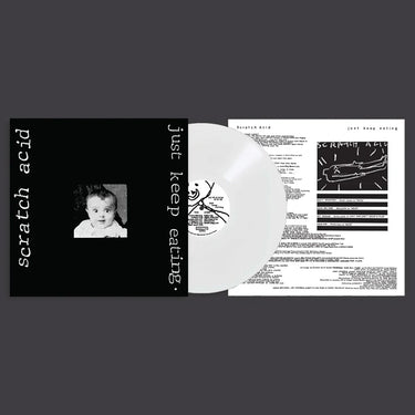 SCRATCH ACID - JUST KEEP EATING VINYL RE-ISSUE (LTD. ED. 180G WHITE)