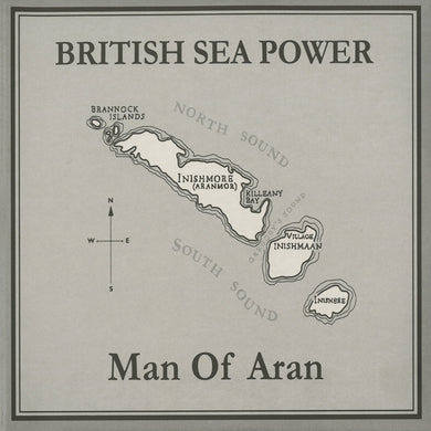 SEA POWER - MAN OF ARAN VINYL (LTD. ED. YELLOW & BLUE 2LP GATEFOLD)