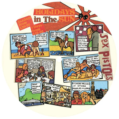 SEX PISTOLS - HOLIDAYS IN THE SUN VINYL (SUPER LTD. ED. NUMBERED YELLOW 7