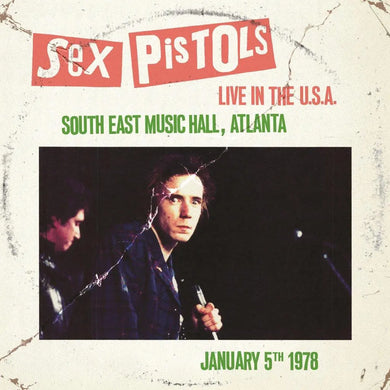 SEX PISTOLS - LIVE IN THE U.S.A 1978 – ATLANTA VINYL (LTD. ED. RED)
