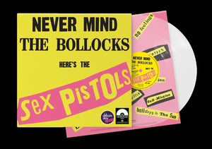 SEX PISTOLS - NEVER MIND THE BOLLOCKS VINYL (SUPER LTD. 'NAD' ED. CRYSTAL CLEAR)