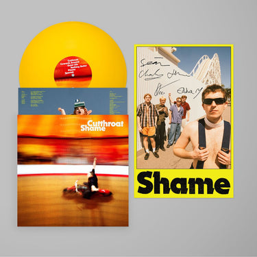 SHAME - CUTTHROAT VINYL (SUPER LTD. UK EXCL. INDIES ED. VARIANTS W/ *SIGNED* PRINT)