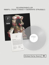 SILVERWINGKILLER - 1000% (TRIAD FUNDED X DESPERATE STRUGGLE) VINYL (SUPER LTD. 'DINKED' ED. CRYSTAL CLEAR LP W/ *SIGNED* NUMBERED & DEBOSSED INSERT)