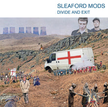 SLEAFORD MODS - DIVIDE AND EXIT VINYL (LTD. 10TH ANN. ED. CLEAR RED LP ALT. ARTWORK GATEFOLD W/ FLEXI-DISC + EXCLUSIVE POSTCARD)