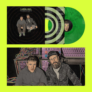 SLEAFORD MODS - THE DEMISE OF PLANET X VINYL (SUPER LTD. INDIES ED. NEON GREEN MARBLE GATEFOLD + ENTRY TO WIN *SIGNED* TEST-PRESS & GIG TIX)