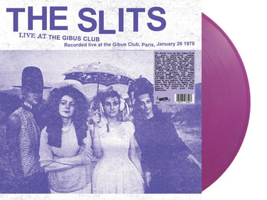 THE SLITS - LIVE AT THE GIBUS CLUB VINYL RE-ISSUE (LTD. ED. PURPLE)