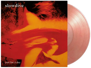 SLOWDIVE - JUST FOR A DAY VINYL RE-ISSUE (LTD. ED. TRANSLUCENT RED MARBLE W/ RAINBOW LAMINATE SLEEVE)