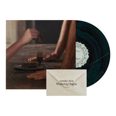 charli XCX - WUTHERING HEIGHTS VINYL (LTD. ED. GREEN & BLACK MARBLED LP W/ LYRIC BOOKLET IN ENVELOPE)