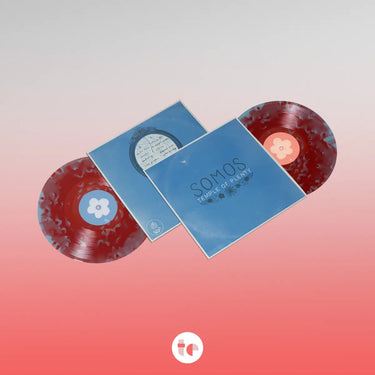 SOMOS - TEMPLE OF PLENTY VINYL RE-ISSUE (LTD. ED. RED/SEA GLASS BLUE SPLASH)